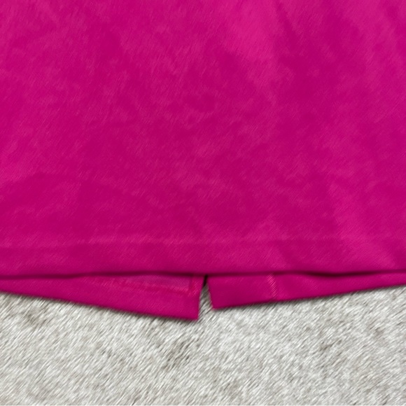 Beige by Eci Dress Womens 12 Pink Stretch Back Zip Polyester Blend NEW- 8767* - Picture 8 of 14